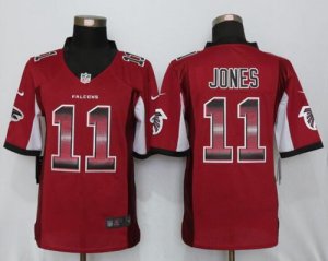 Jerseys Factory Cheap Nike Falcons #11 Julio Jones Red Team Colo