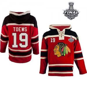 Jerseys Factory Cheap Blackhawks #19 Jonathan Toews Red Sawyer H