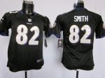 Jerseys Factory Cheap Nike Ravens #82 Torrey Smith Black Alterna
