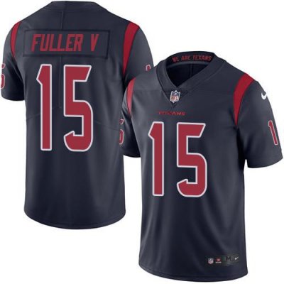 Jerseys Factory Cheap Nike Texans #15 Will Fuller V Navy Blue Me