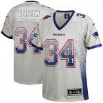 Jerseys Factory Cheap Nike Patriots #34 Shane Vereen Grey Women'