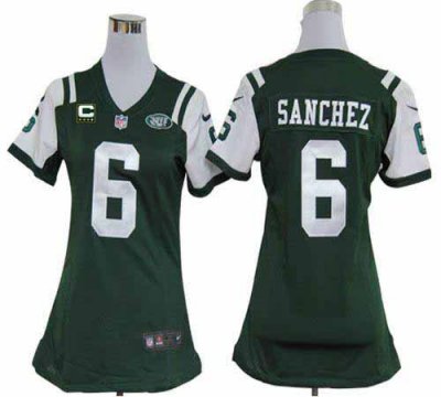 Jerseys Factory Cheap Nike Jets #6 Mark Sanchez Green Team Color