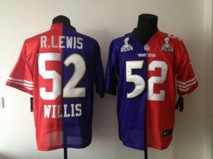 Jerseys Factory Cheap Nike Ravens & 49ers #52 Ray Lewis & Patric Jerseys Factory Cheap Nike Ravens & 49ers #52 Ray Lewis & Patric