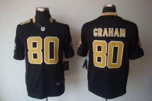 Jerseys Factory Cheap Nike Saints #80 Jimmy Graham Black Team Co