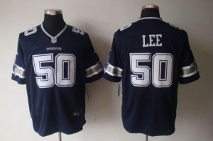 Jerseys Factory Cheap Nike Cowboys #50 Sean Lee Navy Blue Team C