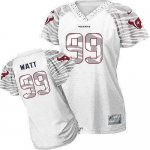 Jerseys Factory Cheap Nike Texans #99 J.J. Watt White Women's Ze
