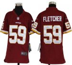 Jerseys Factory Cheap Nike Redskins #59 London Fletcher Burgundy