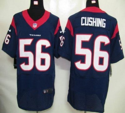 Jerseys Factory Cheap Nike Texans #56 Brian Cushing Navy Blue Te