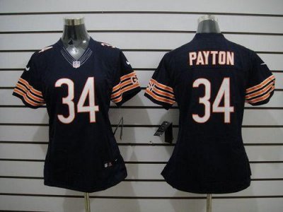 Jerseys Factory Cheap Nike Bears #34 Walter Payton Navy Blue Tea