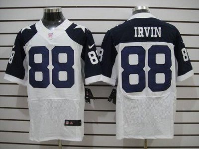 Jerseys Factory Cheap Nike Cowboys #88 Michael Irvin White Thank