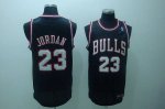 Jerseys Factory Cheap Bulls #23 Michael Jordan Embroidered Black