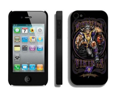 Jerseys Factory Cheap NFL Minnesota Vikings IPhone 4/4S Case_3