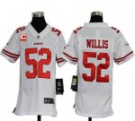 Jerseys Factory Cheap Nike 49ers #52 Patrick Willis White With C