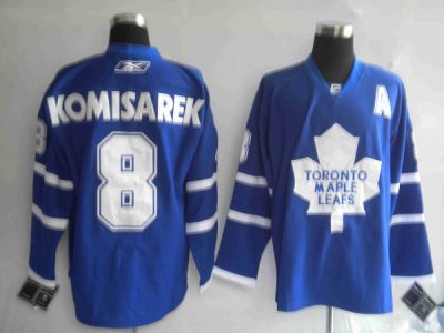 Jerseys Factory Cheap Maple Leafs #8 Mike Komisarek Embroidered