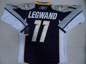 Jerseys Factory Cheap Predators #11 David Legwand Embroidered Da