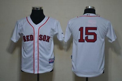 Jerseys Factory Cheap Red Sox #15 Dustin Pedroia White Cool Base