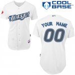 Jerseys Factory Cheap Blue Jays Authentic White Cool Base Baseba