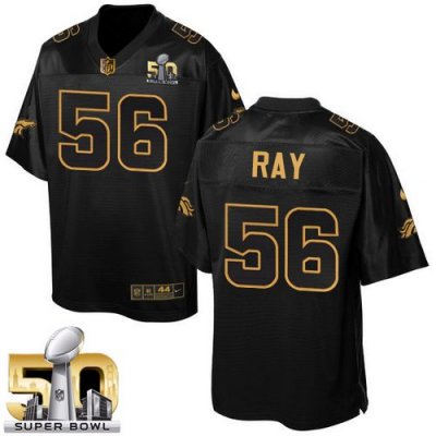 Jerseys Factory Cheap Nike Broncos #56 Shane Ray Black Super Bow