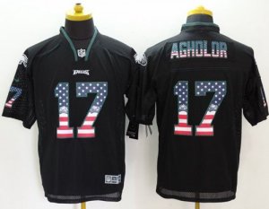 Jerseys Factory Cheap Nike Eagles #17 Nelson Agholor Black Men's