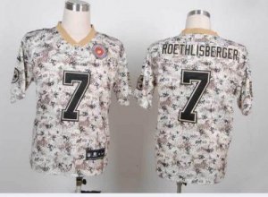 Jerseys Factory Cheap Nike Steelers #7 Ben Roethlisberger Camo M