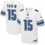 Jerseys Factory Cheap Nike Lions #15 Golden Tate III White Men's