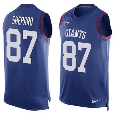 Jerseys Factory Cheap Nike Giants #87 Sterling Shepard Royal Blu