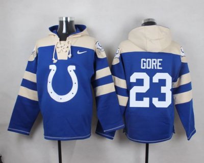 Jerseys Factory Cheap Nike Colts #23 Frank Gore Royal Blue Playe