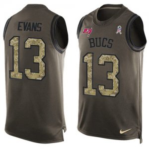 Jerseys Factory Cheap Nike Buccaneers #13 Mike Evans Green Men's