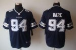 Jerseys Factory Cheap Nike Cowboys #94 DeMarcus Ware Navy Blue T