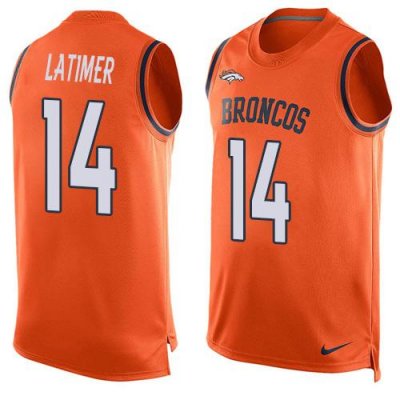 Jerseys Factory Cheap Nike Broncos #14 Cody Latimer Orange Team