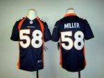 Jerseys Factory Cheap Nike Broncos #58 Von Miller Blue Alternate