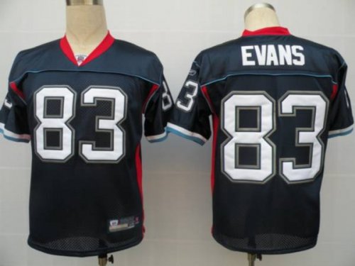 Jerseys Factory Cheap Bills #83 Lee Evans Dark Blue Stitched NFL