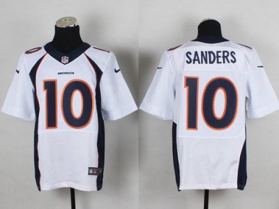 Jerseys Factory Cheap Nike Broncos #10 Emmanuel Sanders White Me