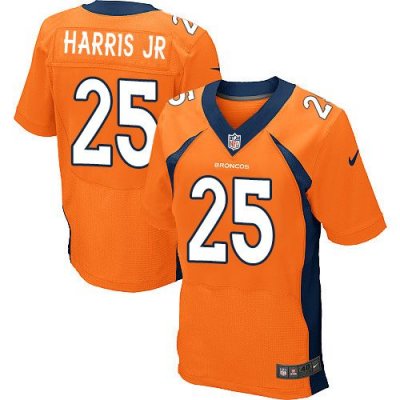 Jerseys Factory Cheap Nike Broncos #25 Chris Harris Jr Orange Te