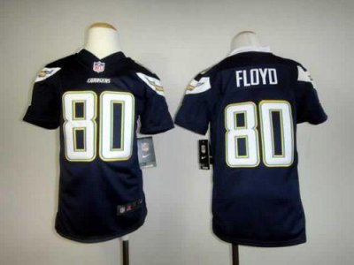 Jerseys Factory Cheap Nike Chargers #80 Malcom Floyd Navy Blue T