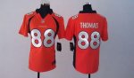 Jerseys Factory Cheap Nike Broncos #88 Demaryius Thomas Orange T