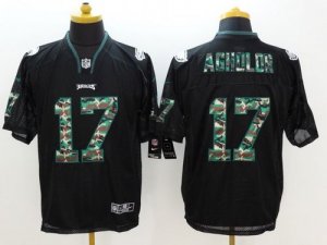 Jerseys Factory Cheap Nike Eagles #17 Nelson Agholor Black Men's