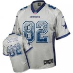 Jerseys Factory Cheap Nike Cowboys #82 Jason Witten Grey Men's E