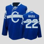 Jerseys Factory Cheap Canadiens #22 Paul Mara Embroidered Blue N