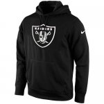 Jerseys Factory Cheap Men's Oakland Raiders Nike Black KO Logo E