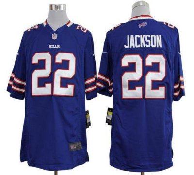 Jerseys Factory Cheap Nike Bills #22 Fred Jackson Royal Blue Tea