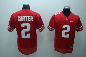 Jerseys Factory Cheap Buckeyes #2 Cris Carter Red Embroidered NC