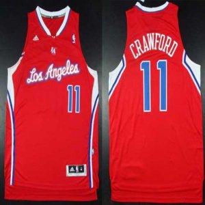 Jerseys Factory Cheap Clippers #11 Jamal Crawford Red Road Stitc