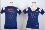 Jerseys Factory Cheap Nike Broncos #7 John Elway Navy Blue Women