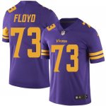 Jerseys Factory Cheap Nike Vikings #73 Sharrif Floyd Purple Men'