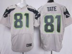 Jerseys Factory Cheap Nike Seahawks #81 Golden Tate Grey Alterna
