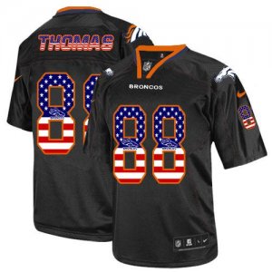 Jerseys Factory Cheap Nike Broncos #88 Demaryius Thomas Black Me