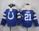 Jerseys Factory Cheap Nike Colts #21 Vontae Davis Royal Blue Pla