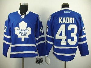 Jerseys Factory Cheap Maple Leafs #43 Nazem Kadri Embroidered Bl