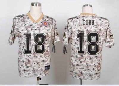 Jerseys Factory Cheap Nike Packers #18 Randall Cobb Camo Men's E